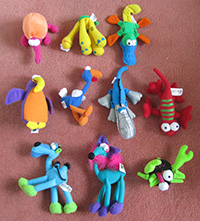 Bendable zoo buddies
